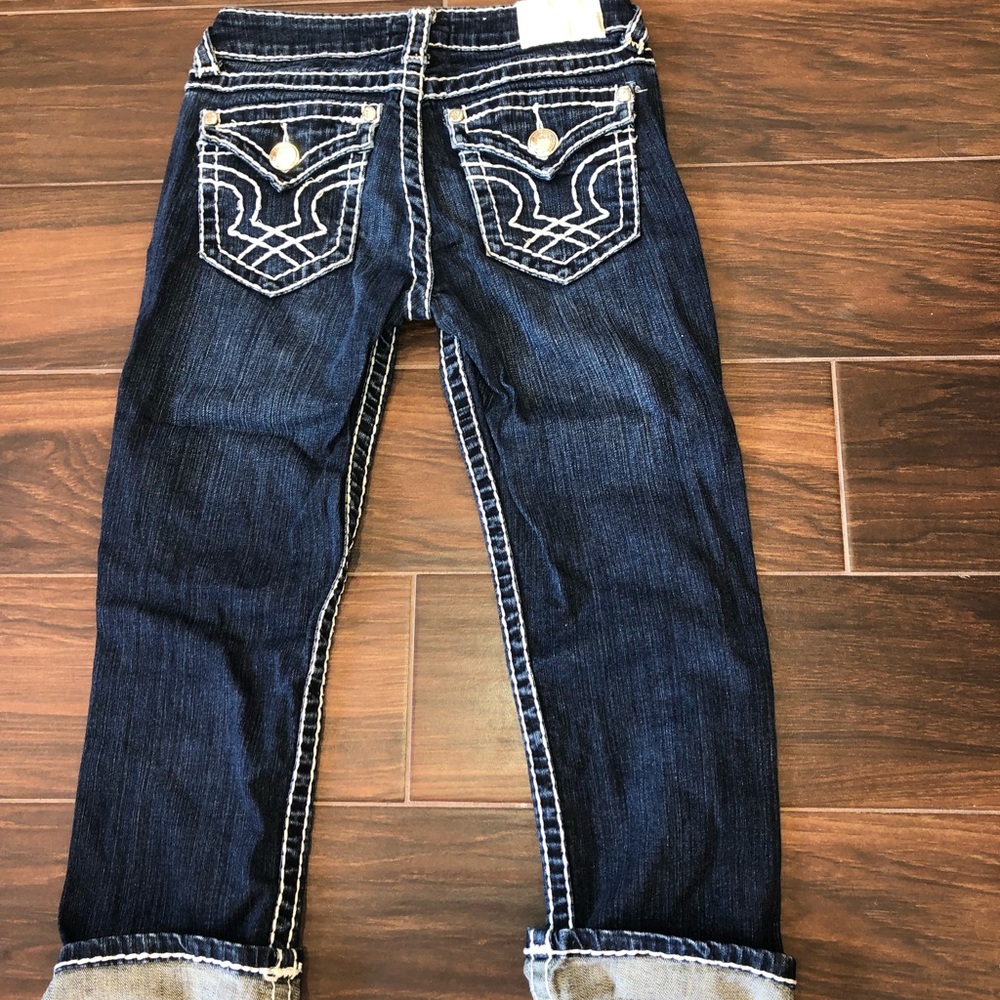 Cropped jeans